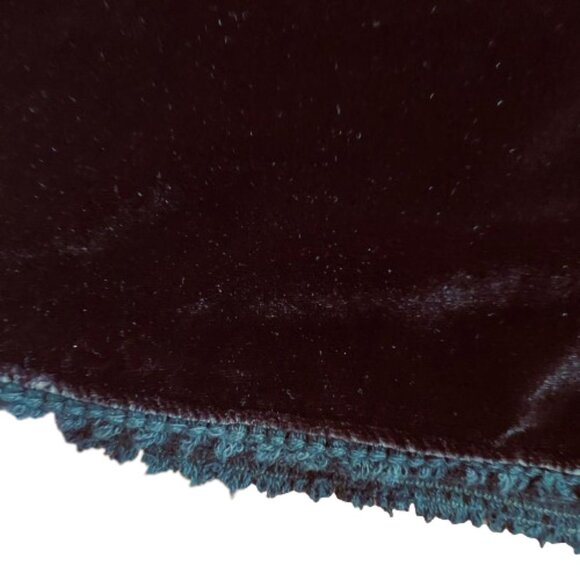 Vintage Coldwater Creek velvet embroidered maxi skirt - Picture 8 of 14